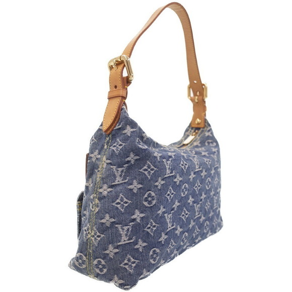 Louis Vuitton Handbags - Louis Vuitton Bag PM Denim Baggy Shoulder Monogram Blue